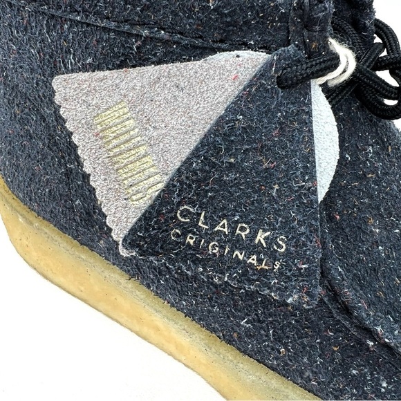 Clarks Wallabee Cup Chukka Boots Speckled Black Leather Men’s Size 9.5 New NWT main image 12